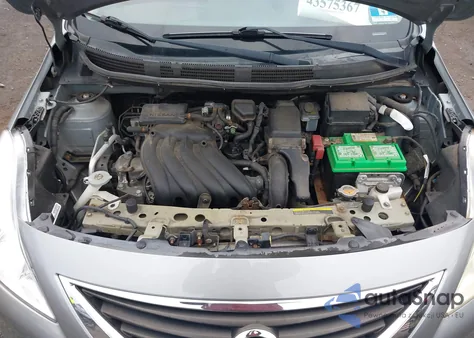 2012 Nissan Versa 1.6 Sv z USA, uszkodzony, nr VIN 3N1CN7AP1CL855593